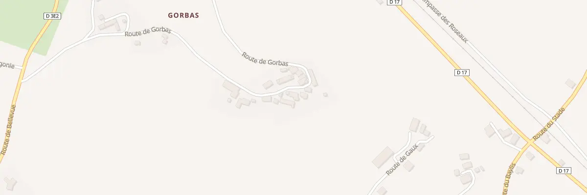 Plan du 5250 Gorbas à Saint-Aulaire