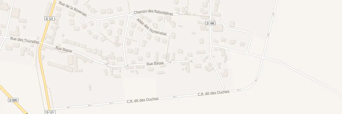 Plan du 39 Rue Basse à Bailleau-l’Évêque