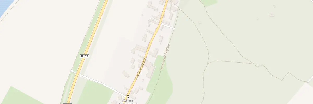 Plan du 37 Rue Jean Bequet à Vézillon