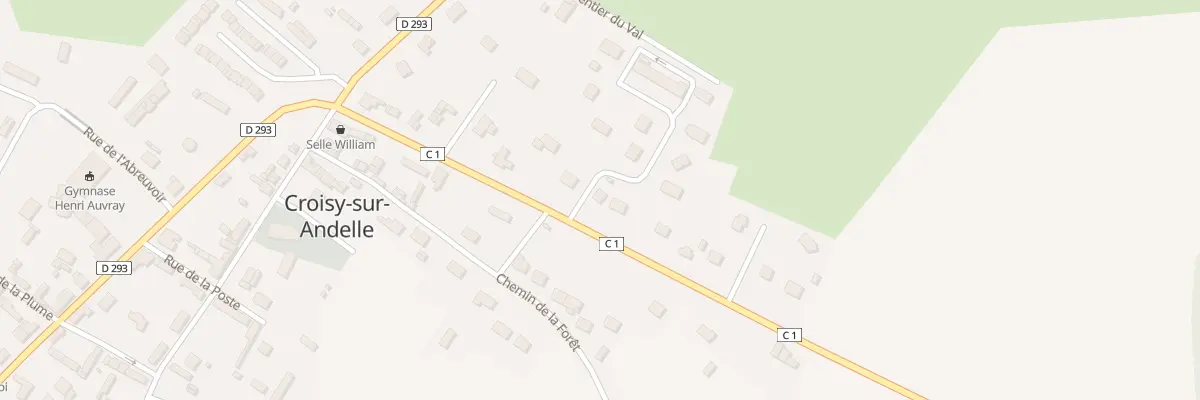 Plan du 21 Rte de la Briqueterie à Croisy-sur-Andelle