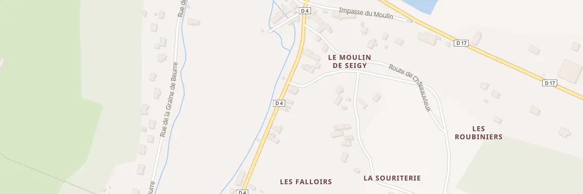 Plan du 5 Rue Marcel Cottereau à Seigy