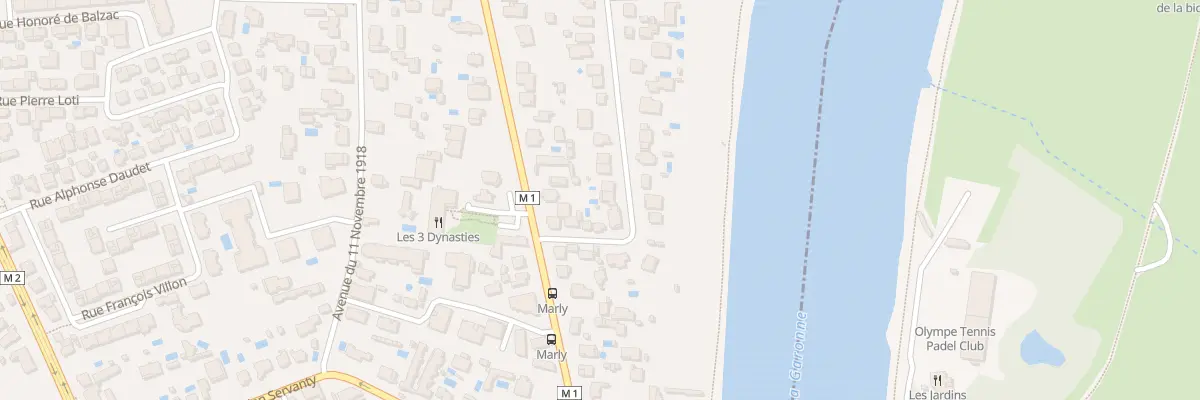 Plan du 7 Rue de la Libération à Blagnac