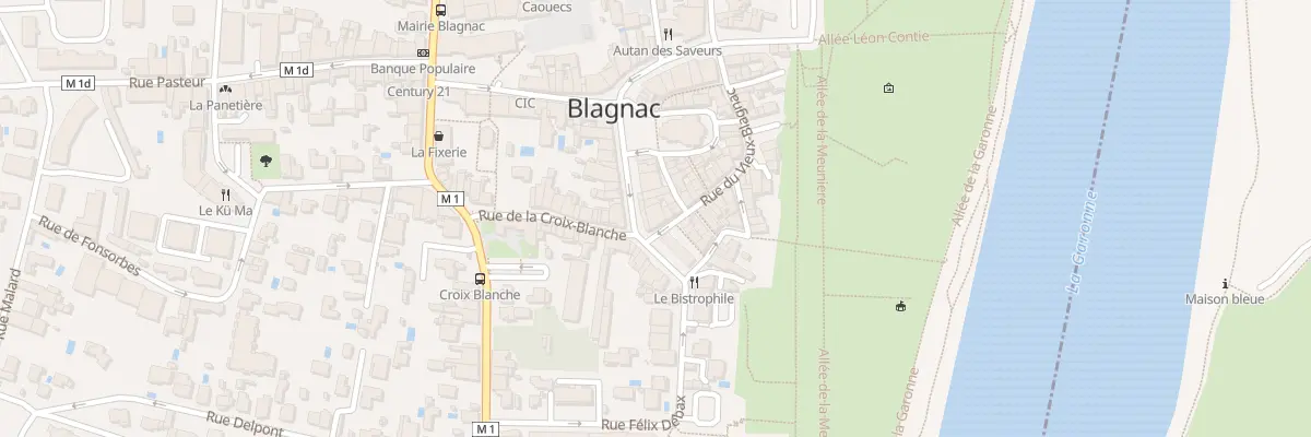 Plan du 2 Bd Jean Rivet à Blagnac
