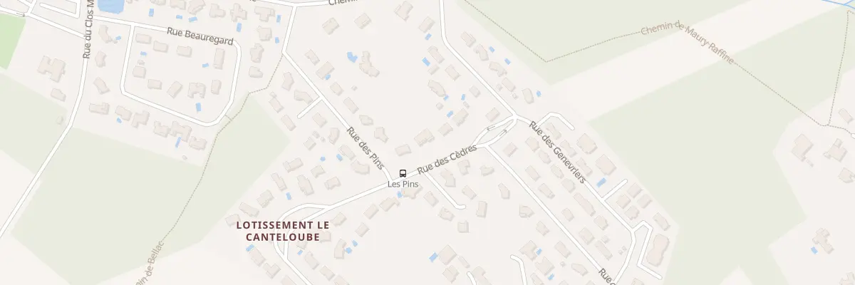 Plan du 20 Rue des Cèdres à Montauban