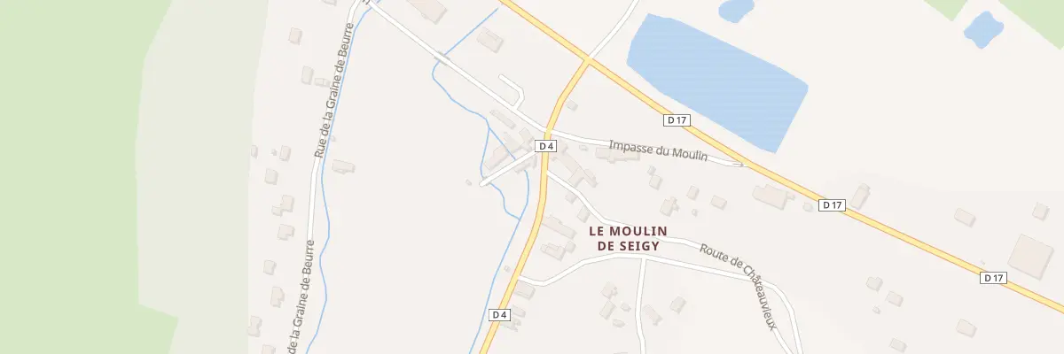 Plan du 4 Rue Marcel Cottereau à Seigy