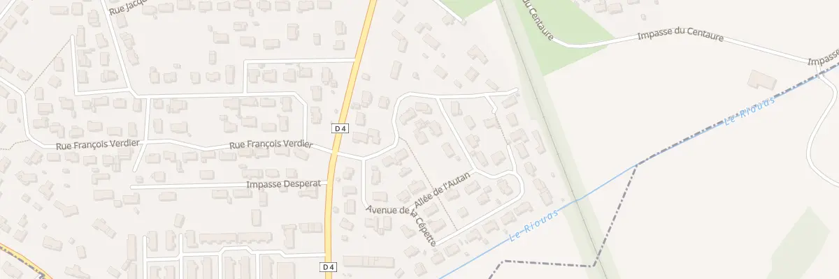 Plan du 28 Av de la Cepette à Pins-Justaret