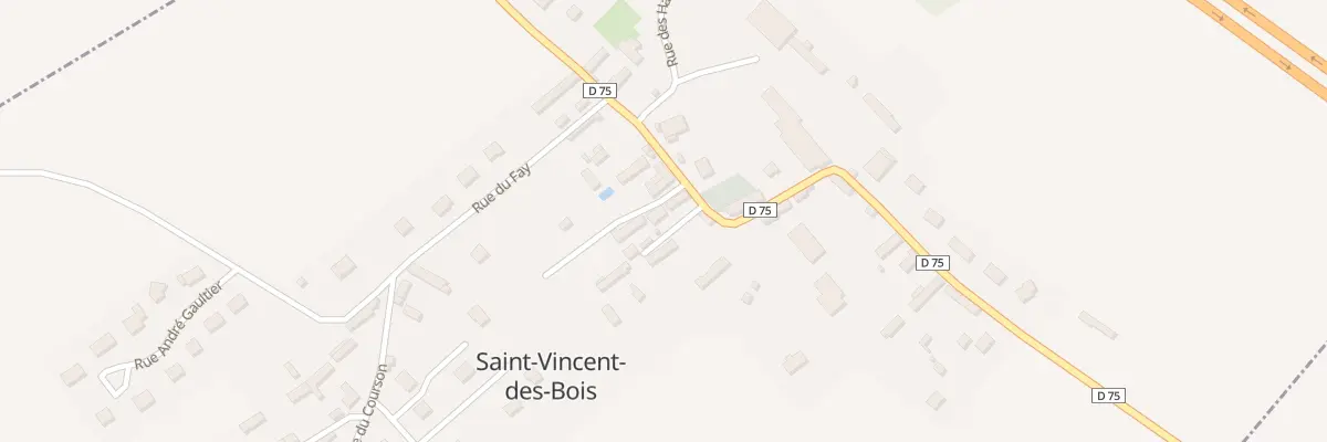 Plan du 2 Ven de l’Église à Saint-Vincent-des-Bois