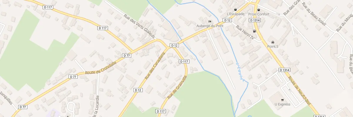 Plan du 2 Rue de Grainville à Londinières