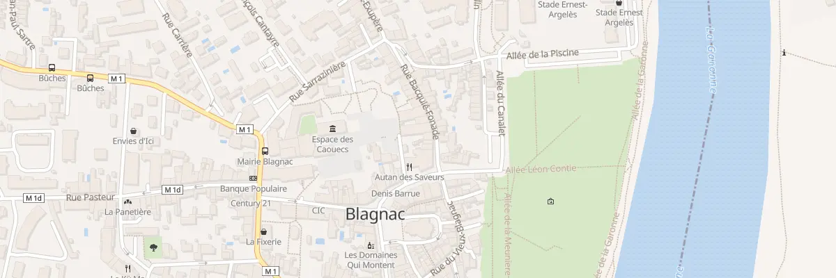 Plan du 5 Rue Bacquié Fonade à Blagnac