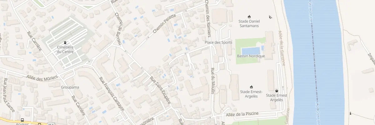 Plan du 18 Che des Ramiers à Blagnac