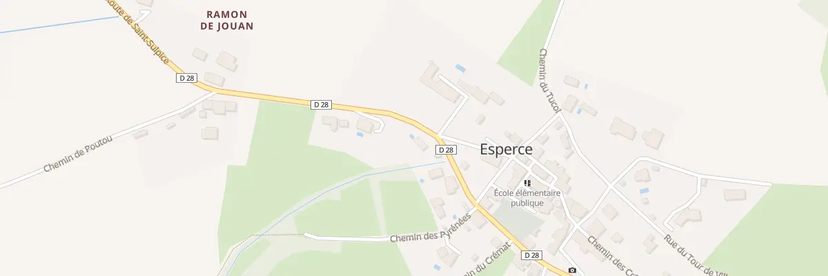Plan du 5004F Le Cremat à Esperce