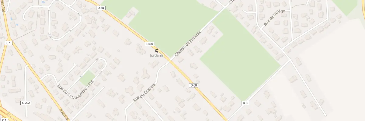 Plan du 21 Rte de Lacroix-falgarde à Pinsaguel