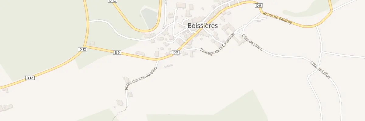 Plan du 5022A Boissieres à Boissières
