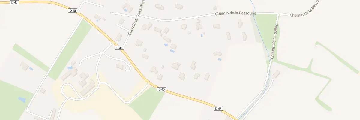 Plan du 796 Rte de Castelnau à Villeneuve-lès-Bouloc