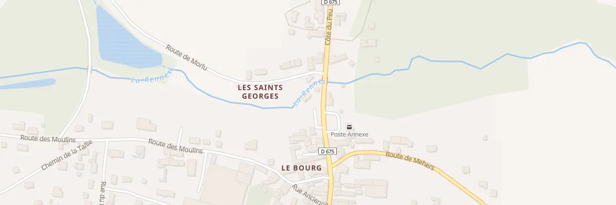 Plan du 1 Rue Principale à Saint-Romain-sur-Cher