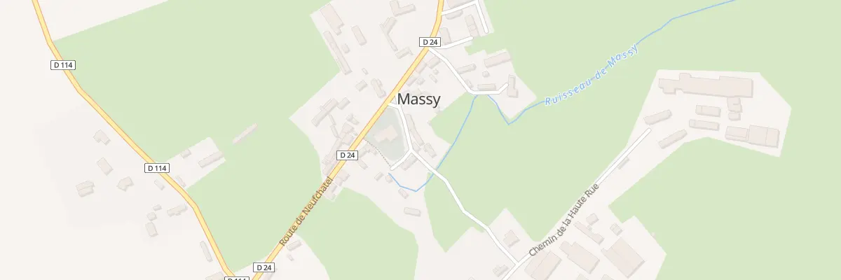Plan du 3 Che du Lavoir à Massy