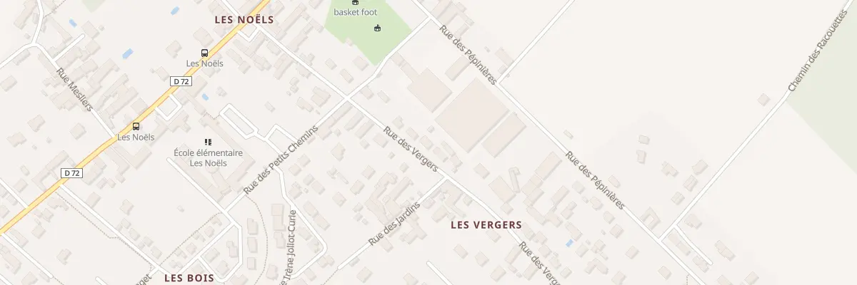 Plan du 21 Rue des Vergers à Vineuil