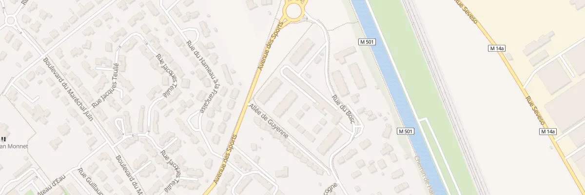 Plan du 25 Rue du Bosc à Fenouillet
