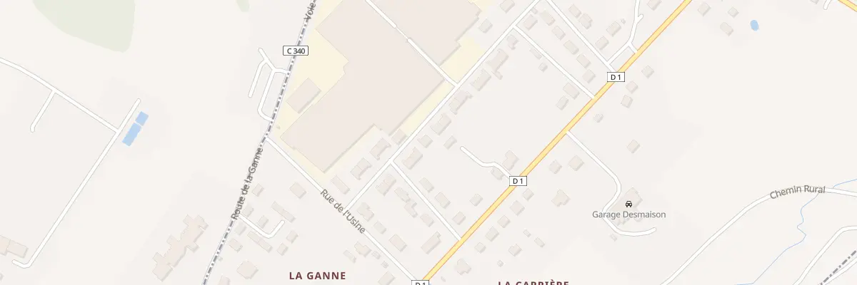 Plan du 5325 Petite Ganne à Saint-Benoît-du-Sault