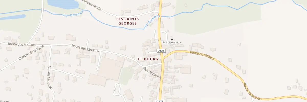 Plan du 7 Rue Principale à Saint-Romain-sur-Cher