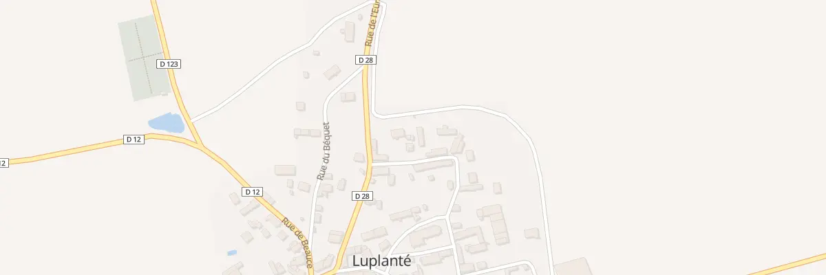 Plan du 4 Rue du Marchais à Luplanté
