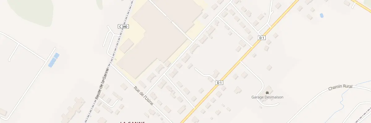 Plan du 5326 Petite Ganne à Saint-Benoît-du-Sault