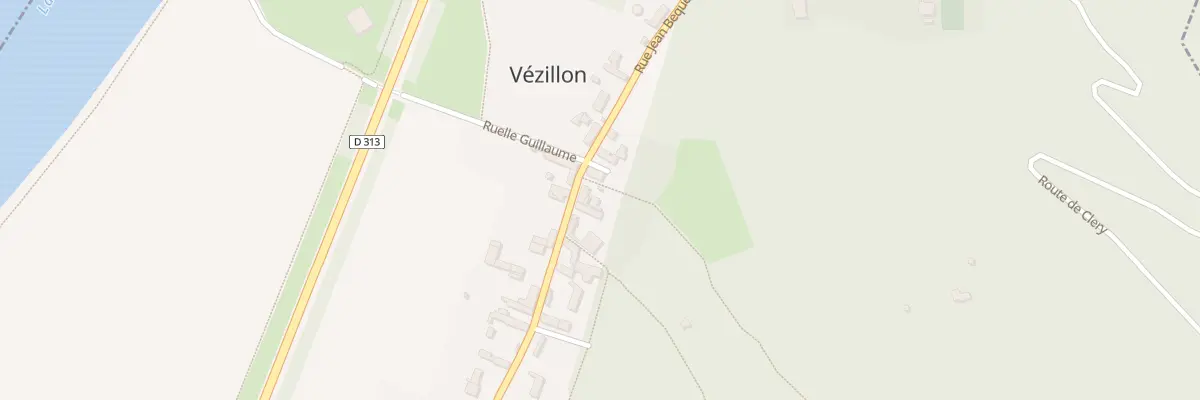 Plan du 25 Rue Jean Bequet à Vézillon