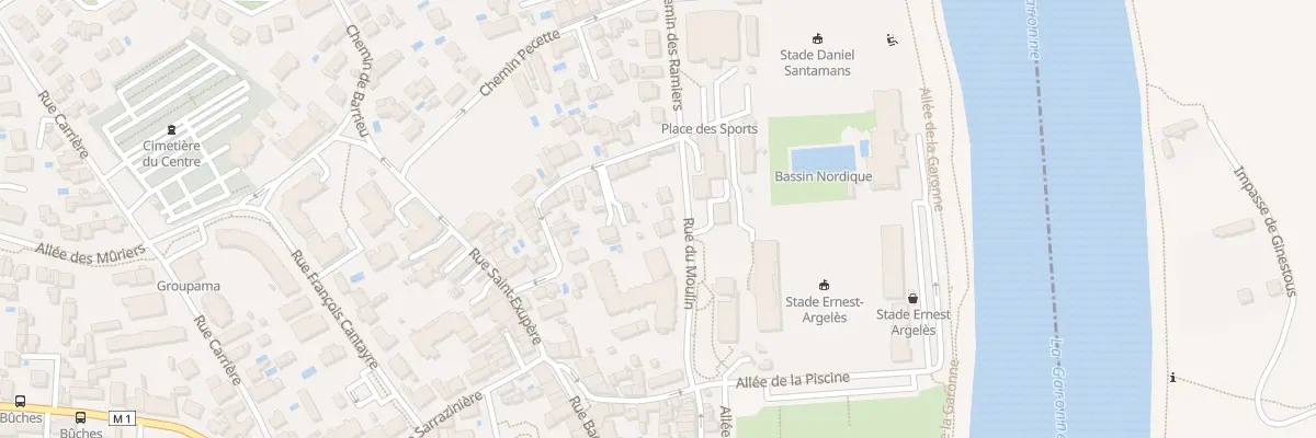 Plan du 31 Rue du Moulin à Blagnac