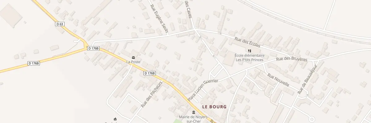 Plan du 15 Pl Lucien Guerrier à Noyers-sur-Cher