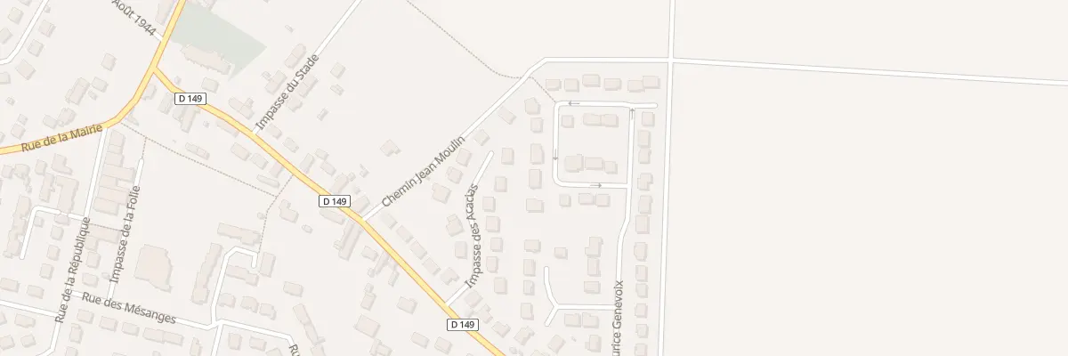Plan du 48 Rue Maurice Genevoix à Amilly