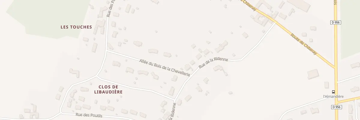 Plan du 16 Rue de la Ridenne à Cormeray