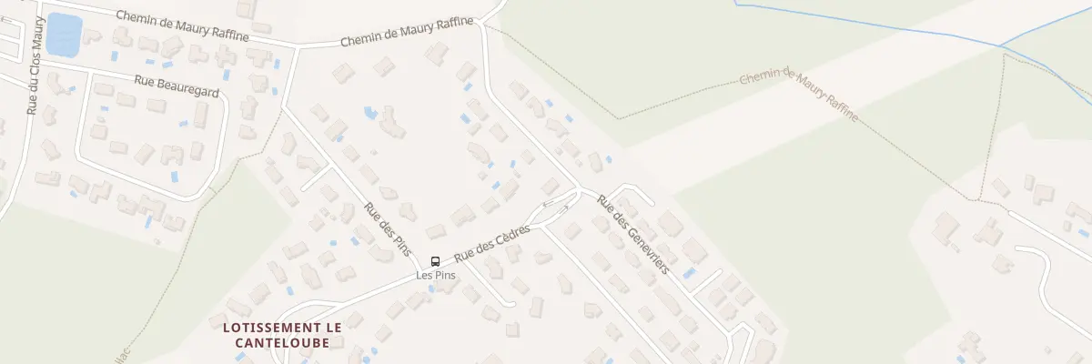 Plan du 14 Rue des Cèdres à Montauban