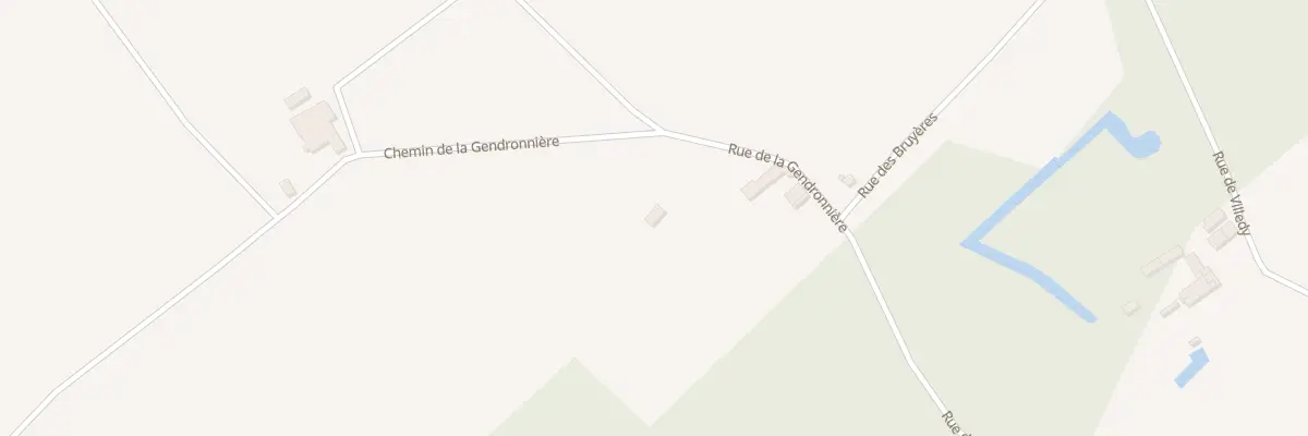 Plan du 195 La Petite Gendronniere à Fresnes