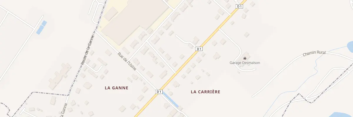 Plan du 5337 Petite Ganne à Saint-Benoît-du-Sault