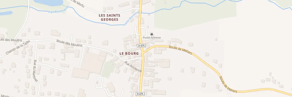 Plan du 8 Rue Principale à Saint-Romain-sur-Cher