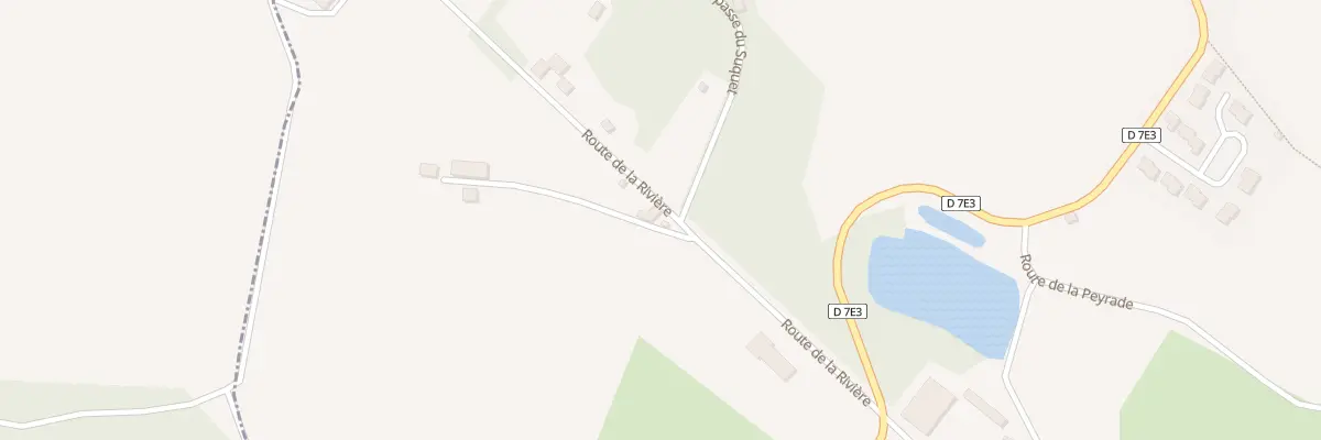 Plan du 5200 La Rouverade Haute à Beyssac