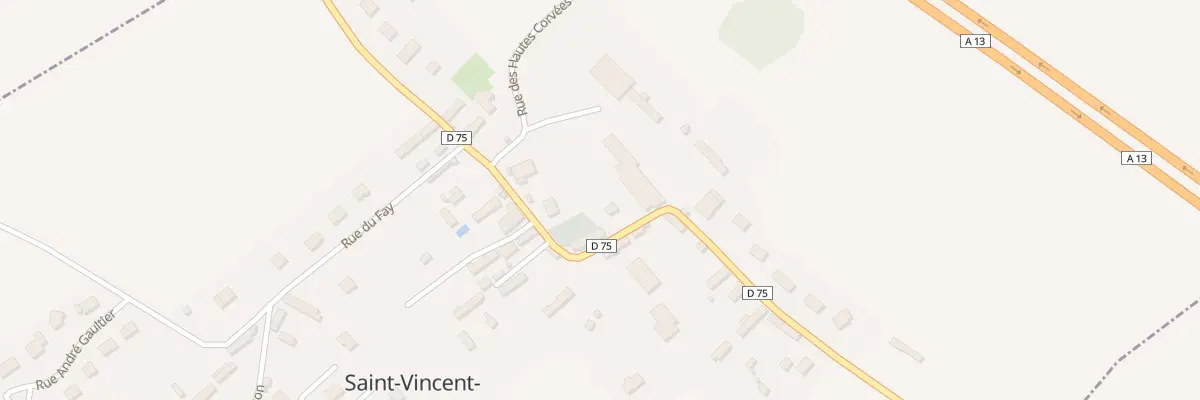 Plan du 9 Rue du Champ Dupui à Saint-Vincent-des-Bois