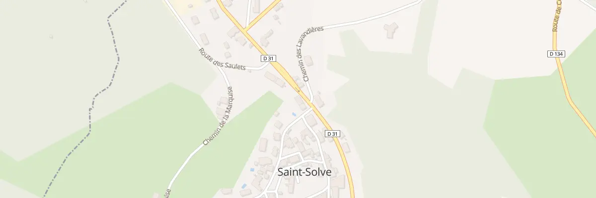 Plan du 9 Rte De La Gare à Saint-Solve