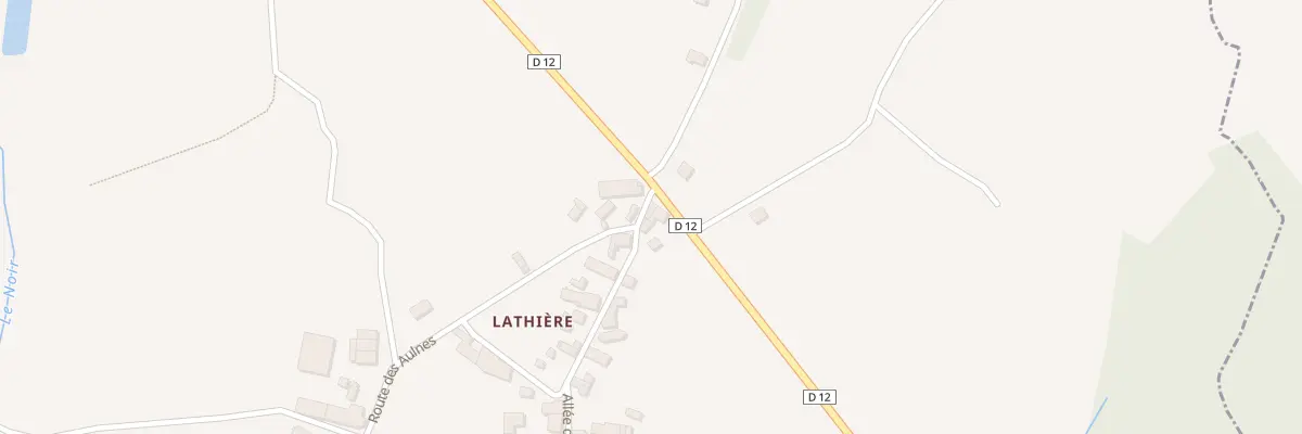 Plan du 298 Rte de Saint Paul à Eyjeaux