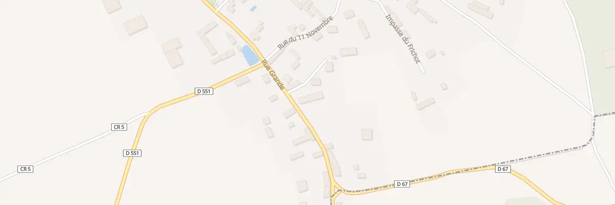 Plan du 8 Rue Grande à Épieds