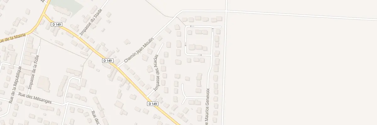 Plan du 52 Rue Maurice Genevoix à Amilly
