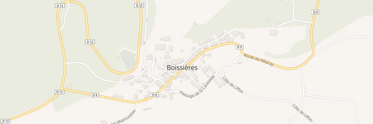 Plan du 5011F Boissieres à Boissières