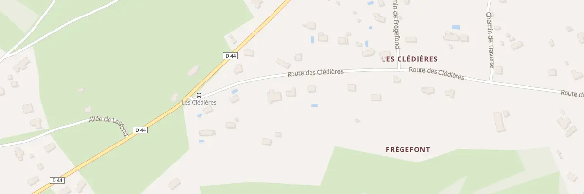 Plan du 14 Rte des Clédières à Saint-Just-le-Martel