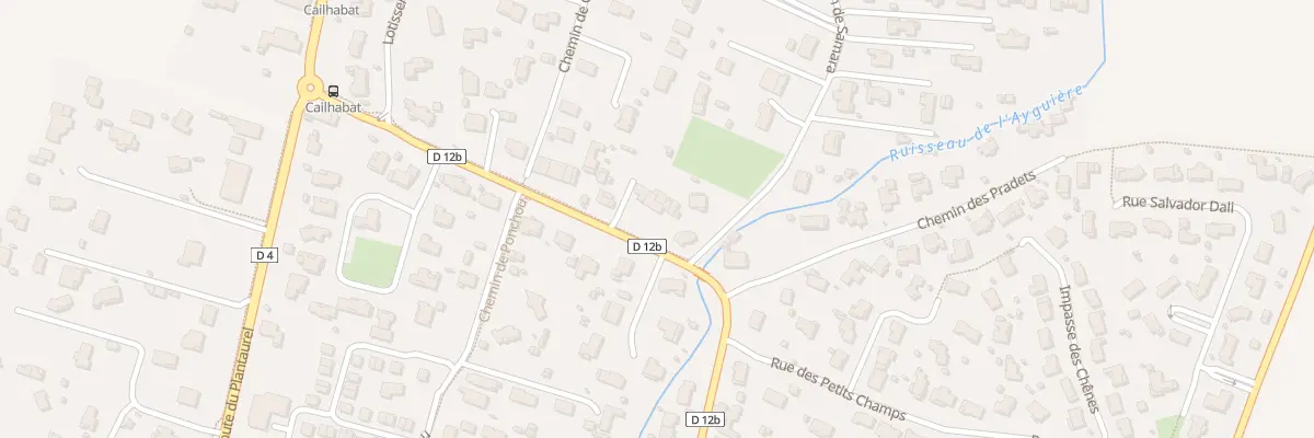 Plan du 850 Che de Cailhabat à Labarthe-sur-Lèze
