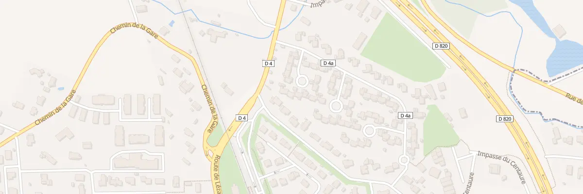Plan du 7 Rue des Bleuets à Pins-Justaret