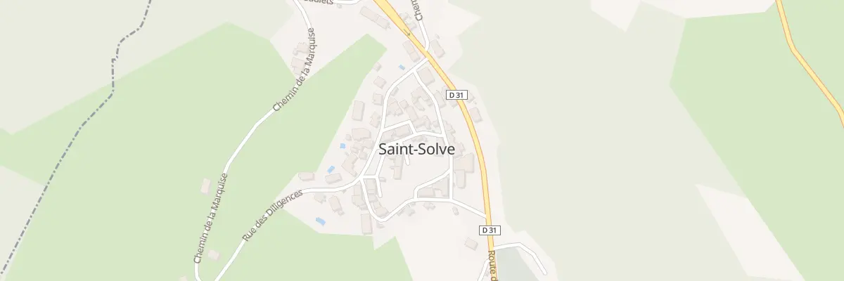 Plan du 4 Rue Du Clocher à Saint-Solve