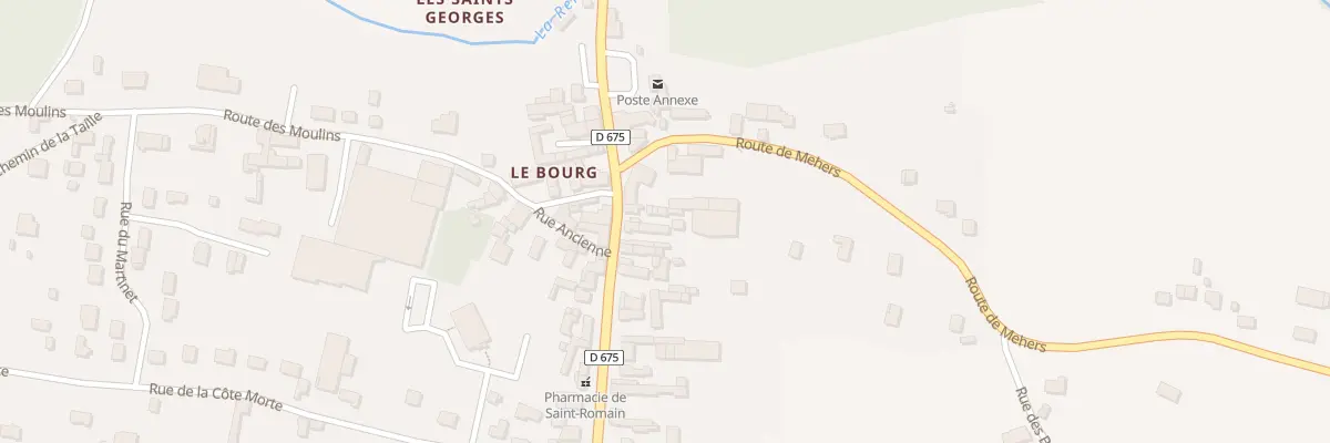 Plan du 14 Rue Principale à Saint-Romain-sur-Cher