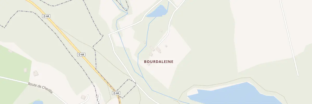 Plan du 585 Che du Moulin de Bourdaleine à Jabreilles-les-Bordes