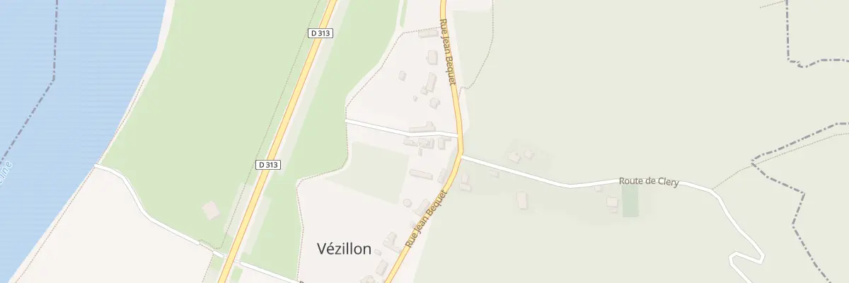 Plan du 21 Le Village à Vézillon