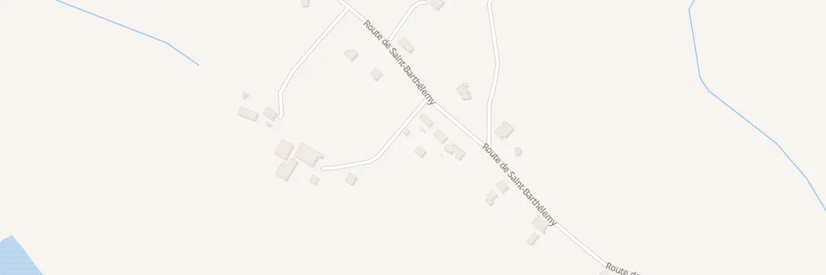 Plan du 619 Rte de Saint Barthélémy à Mirabel